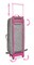 Badger Basket Travel and Tour Trolley Carrier with Bed for 18-inch Dolls - Gray/Stars